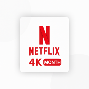 اشتراك نتفليكس 4K لمدة 6 أشهر